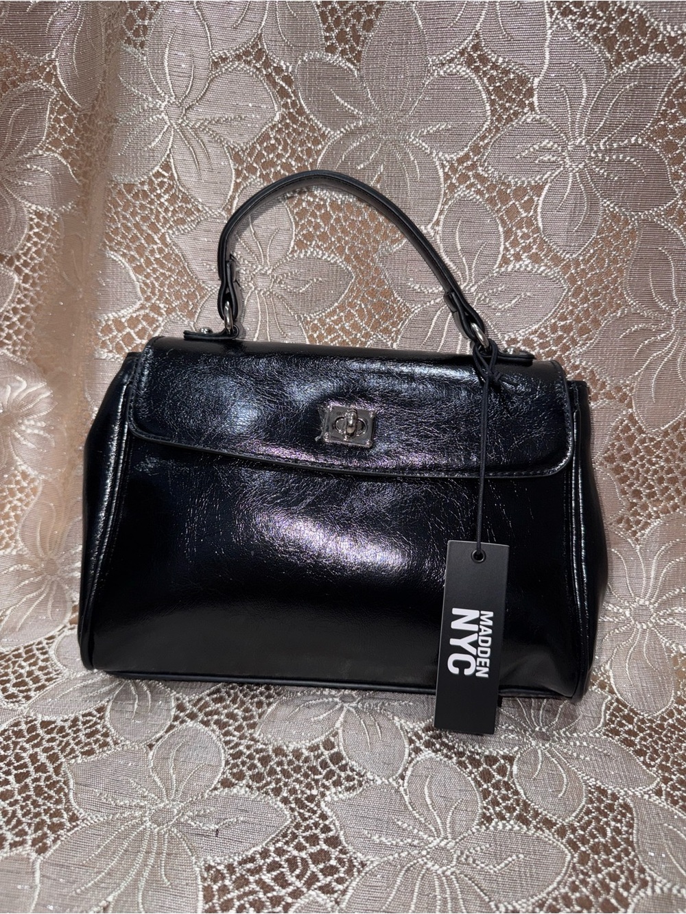 Madden NYC Black Crossbody Bag